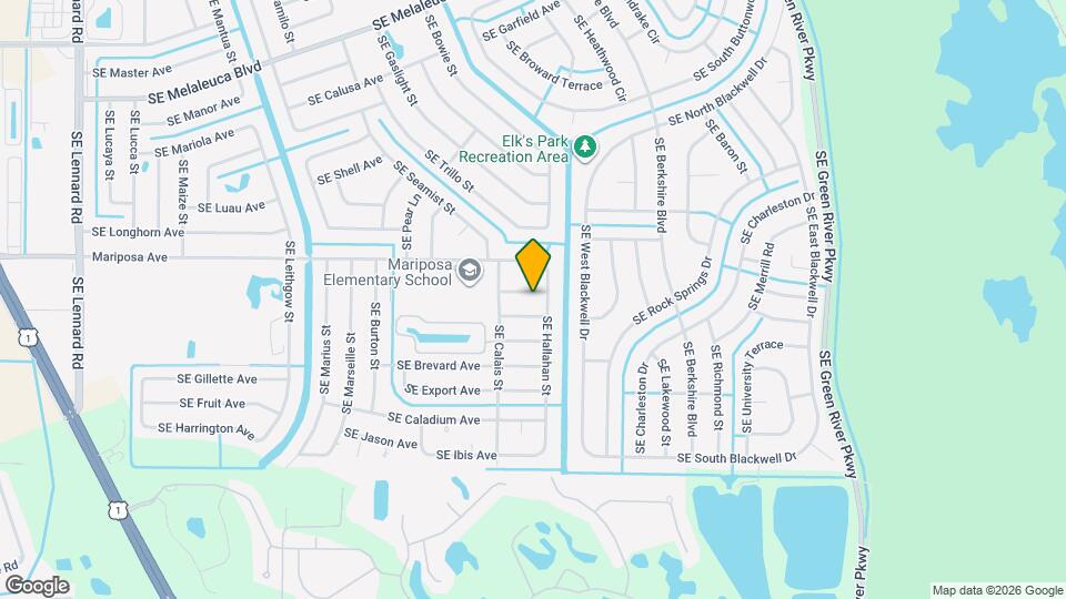 2774 SE Bishop Ave Map and Location Details