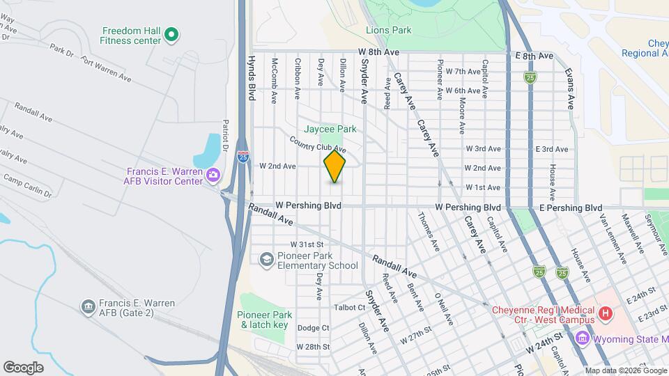 3318 Dillon Ave Map and Location Details