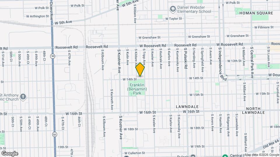 4248 W 14th St, Unit 1 Map and Location Details