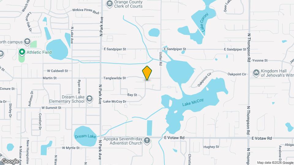 575 Lake McCoy Dr Map and Location Details