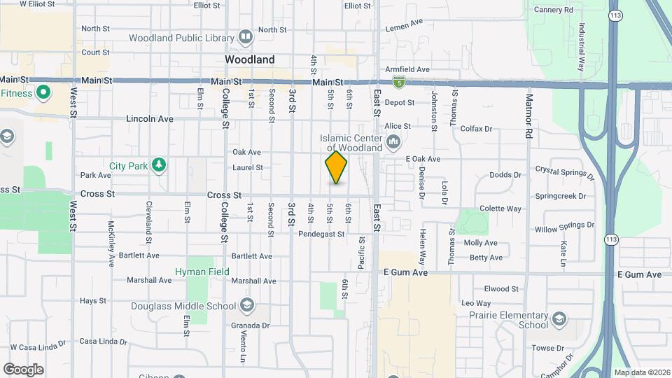 661 5th St Map and Location Details