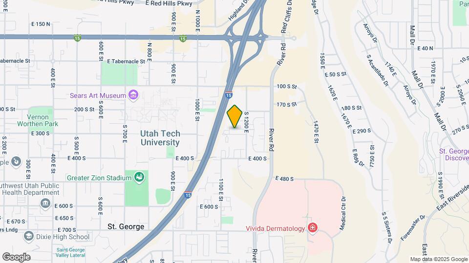 290 S 1200 E, Unit 10 Map and Location Details