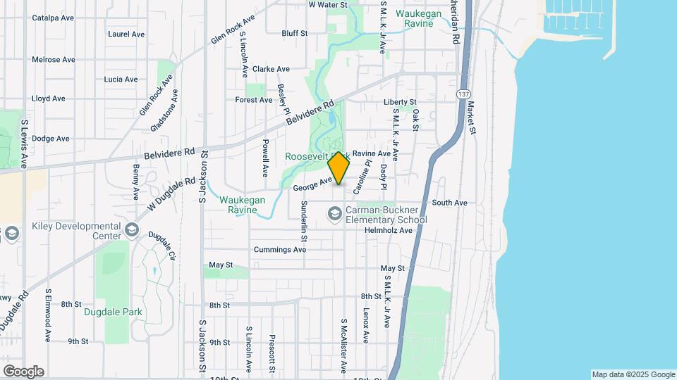 574 S McAlister Ave Map and Location Details
