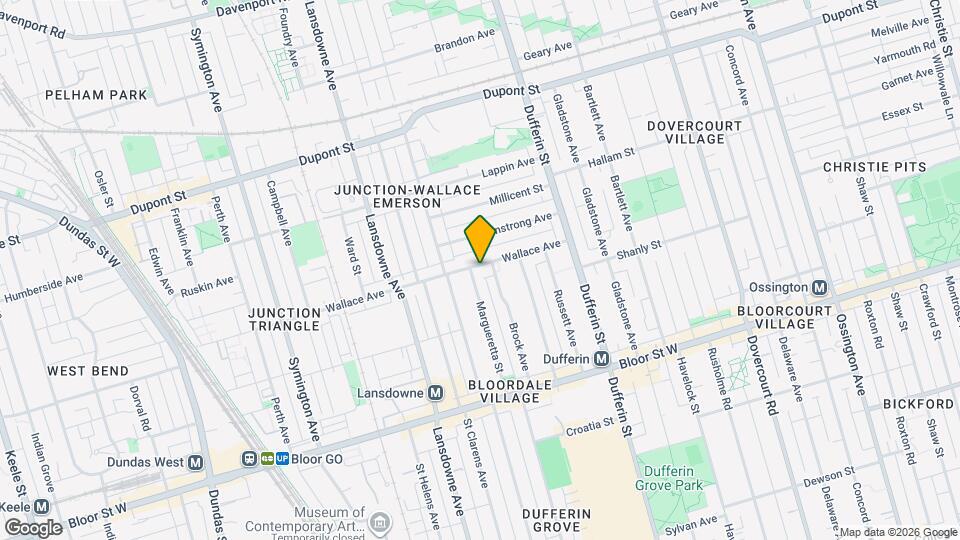 115 Wallace Ave Map and Location Details