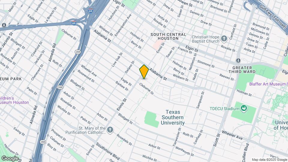 3016 Isabella St Map and Location Details