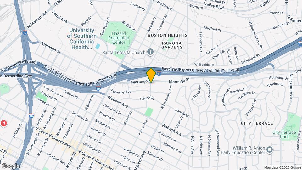 1044 Tremont St Map and Location Details