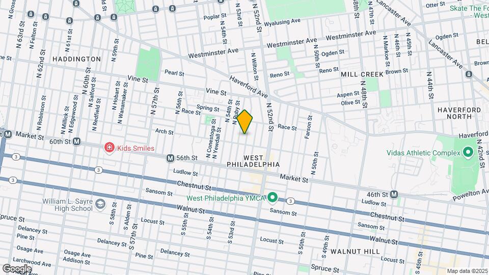 118 N 53rd St Map and Location Details