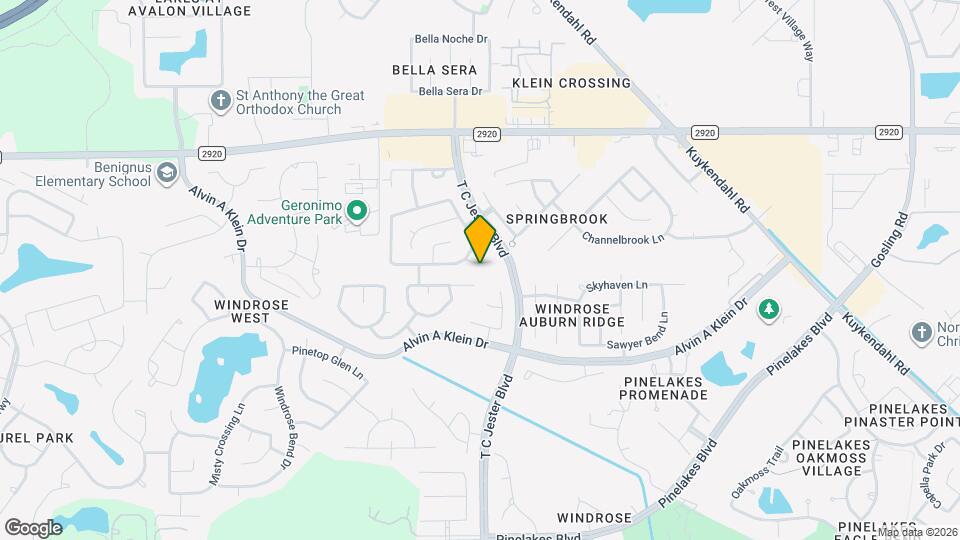 6423 Lily Hollow Ct Map and Location Details