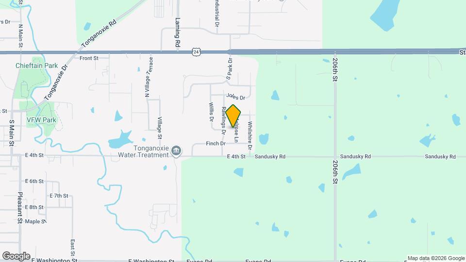 224 Melrose Ln Map and Location Details