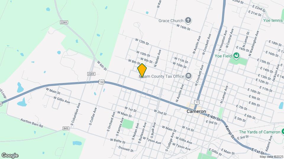 601 Martin Luther King Jr Blvd Map and Location Details