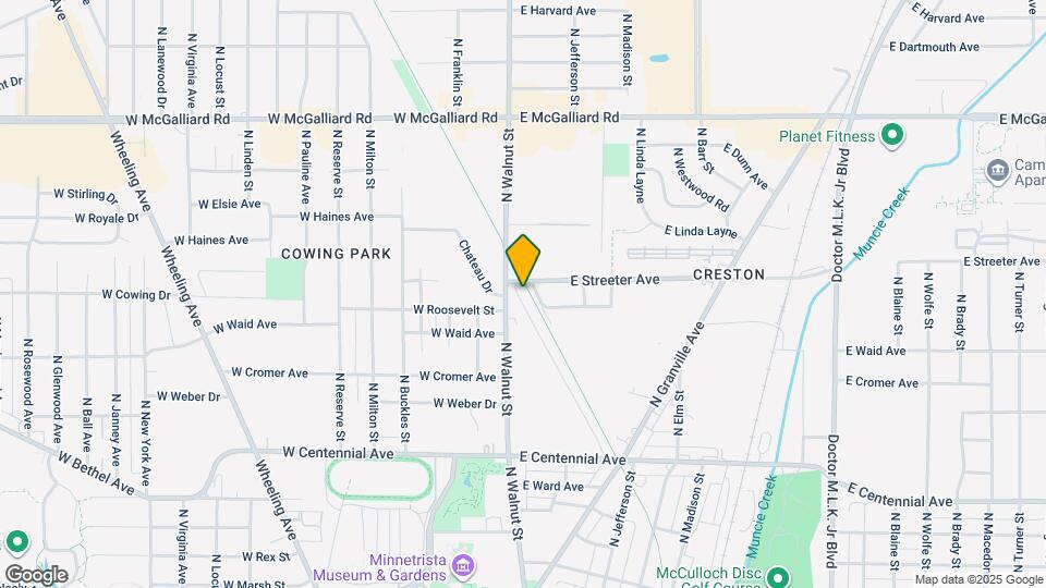 121 E Streeter Ave Map and Location Details