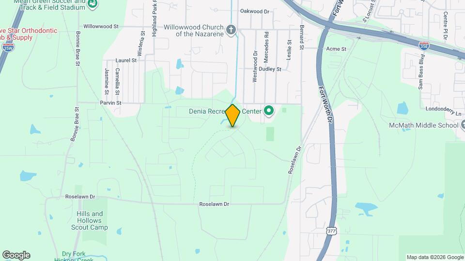 2708 McCormick St Map and Location Details