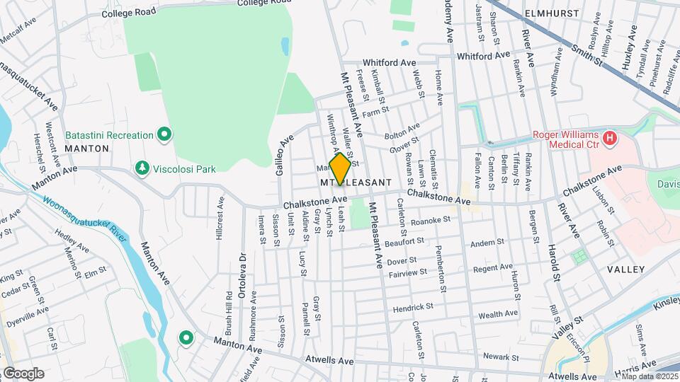 14 Winthrop Ave Map and Location Details