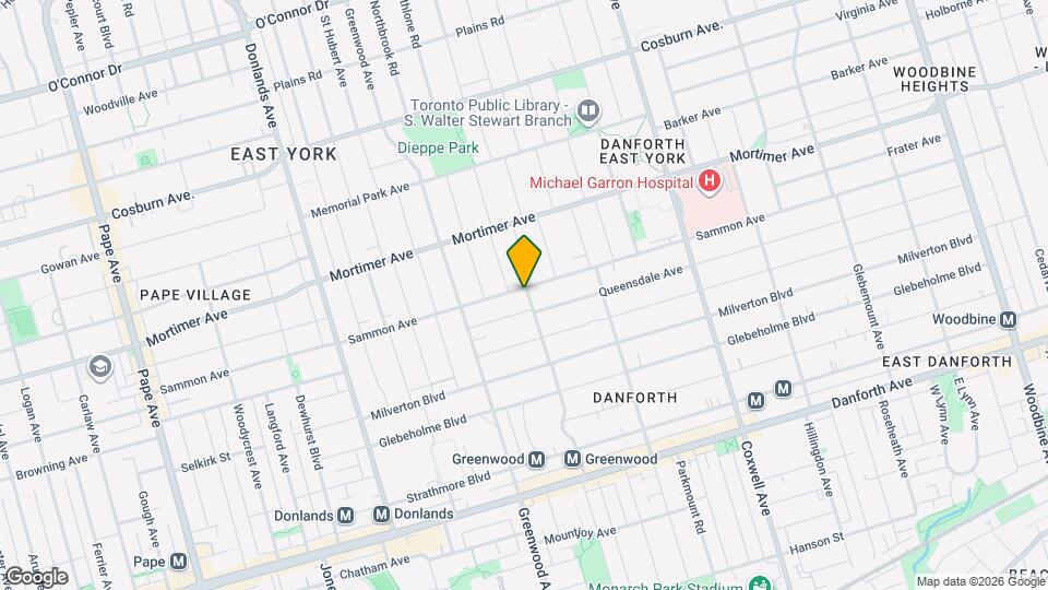 130 Linsmore Map and Location Details