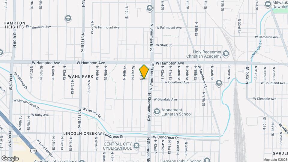 4702 N 44th St, Unit 4702 N 44th st Map and Location Details