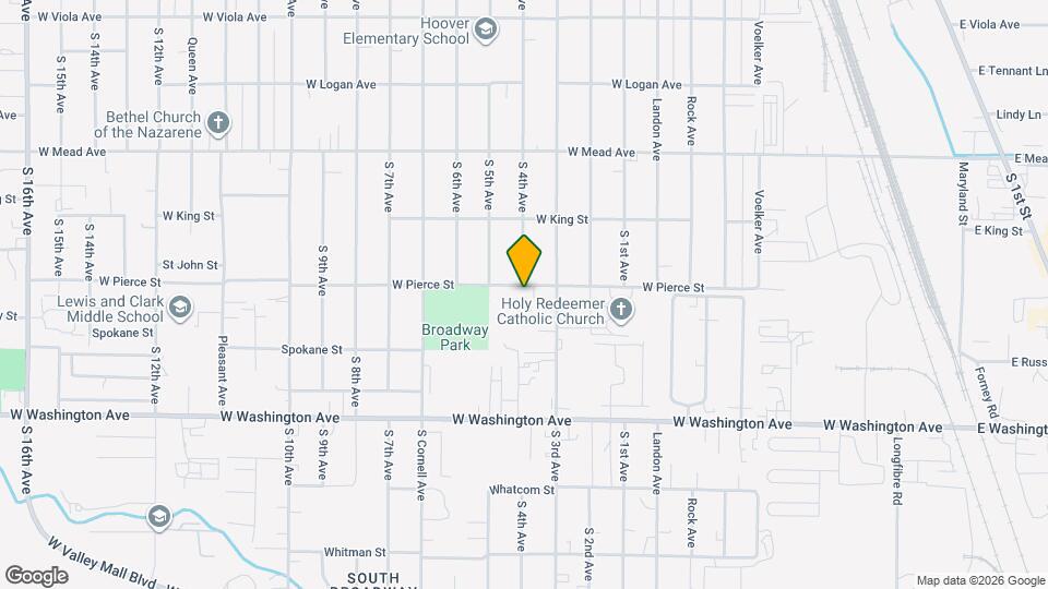 310 W Pierce St Map and Location Details