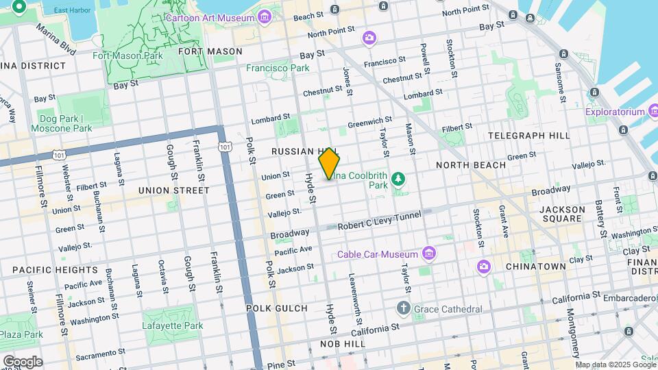1122-1124 1126 Green St Mapa y Detalles de la Ubicación