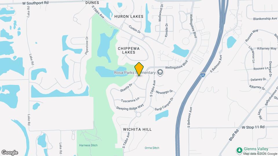 7569 Shasta Dr Map and Location Details