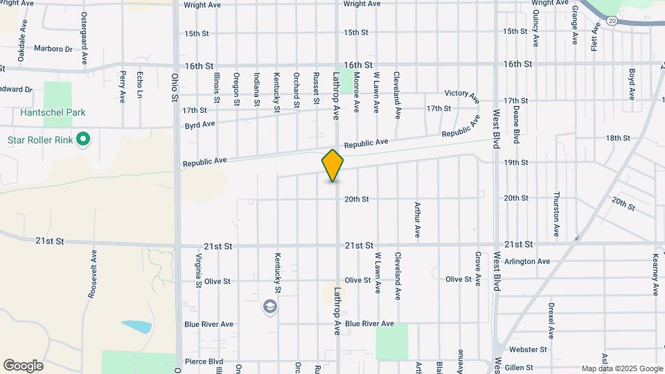 1920 Lathrop Ave Map and Location Details