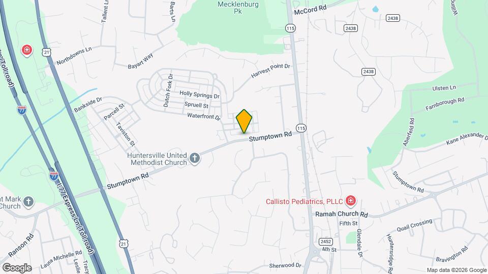 13610 Stumptown Rd Map and Location Details