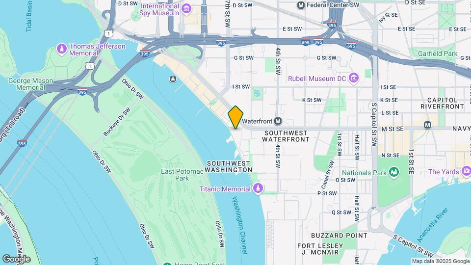 625 Water St SW Map and Location Details