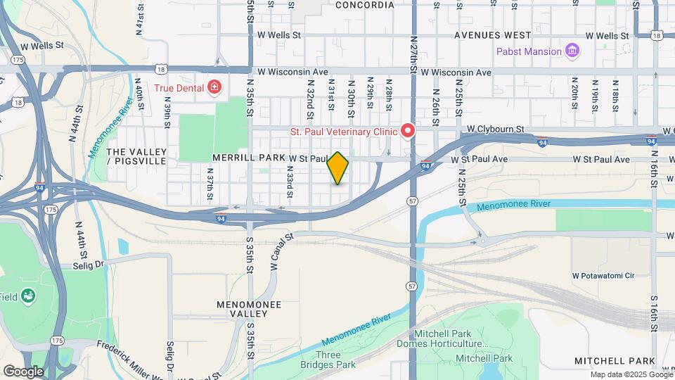 3027 W Mount Vernon Ave, Unit 3027A Map and Location Details