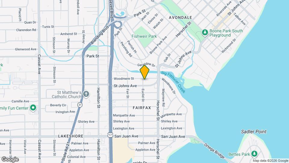 1653 Euclid St Map and Location Details