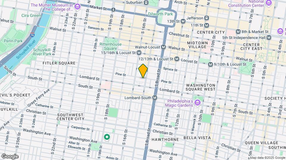 1506 Pine St Map and Location Details