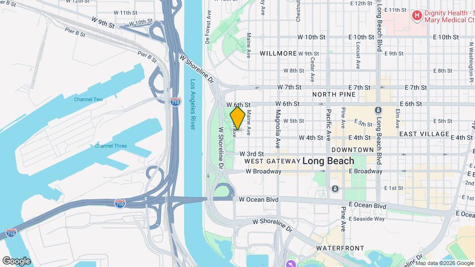 743 1/2 W 4th St Map and Location Details