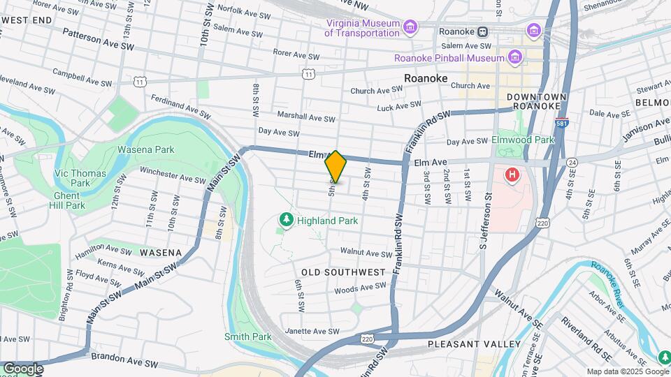 441 Highland Ave SW Map and Location Details