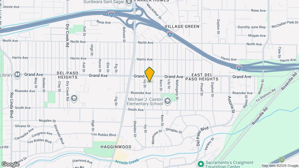 3723 Jasmine St Map and Location Details