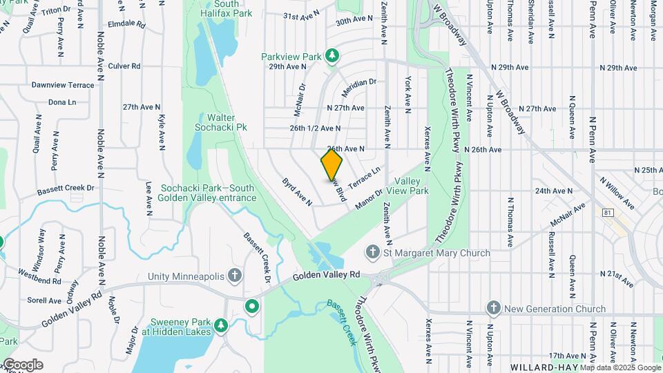 2417 Parkview Blvd Map and Location Details