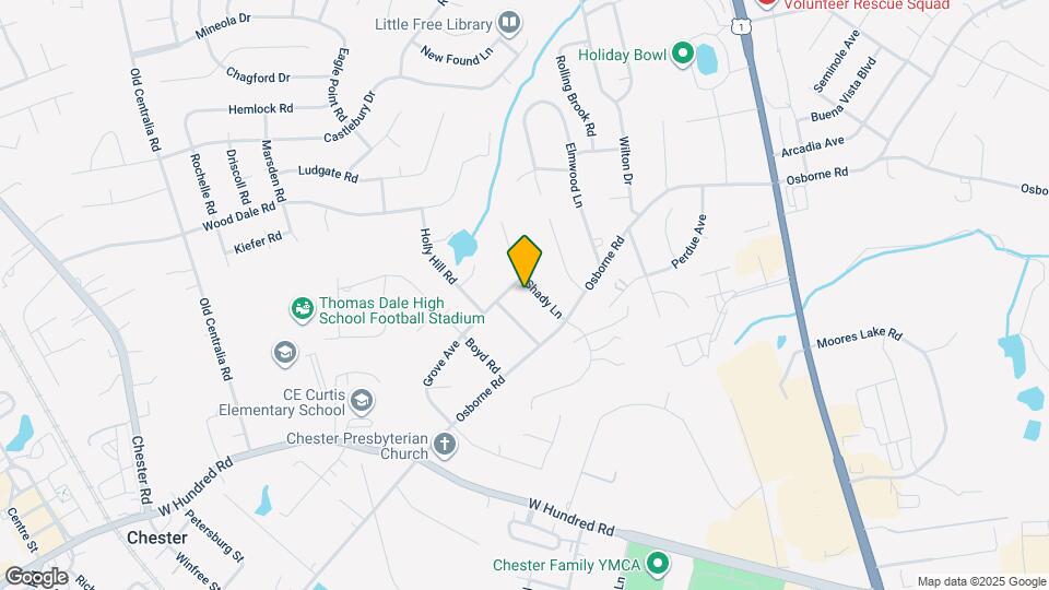 11816 Shady Ln Map and Location Details