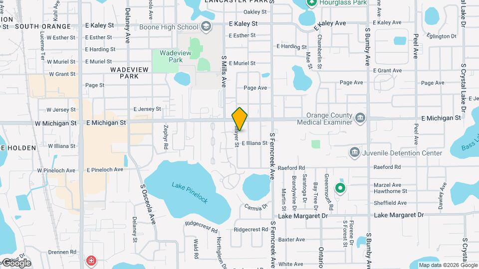 2725 Mayer St Map and Location Details