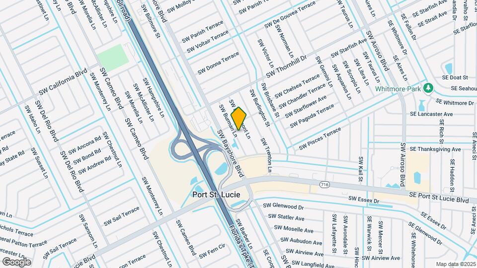 2131 SW Burman Ln Map and Location Details