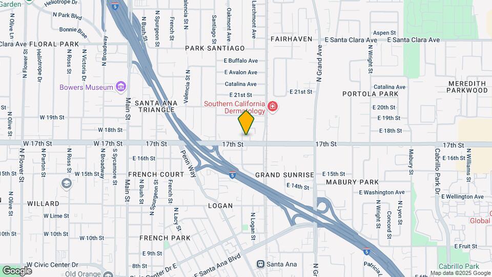 Santiago Villas Senior Apartments Map and Location Details