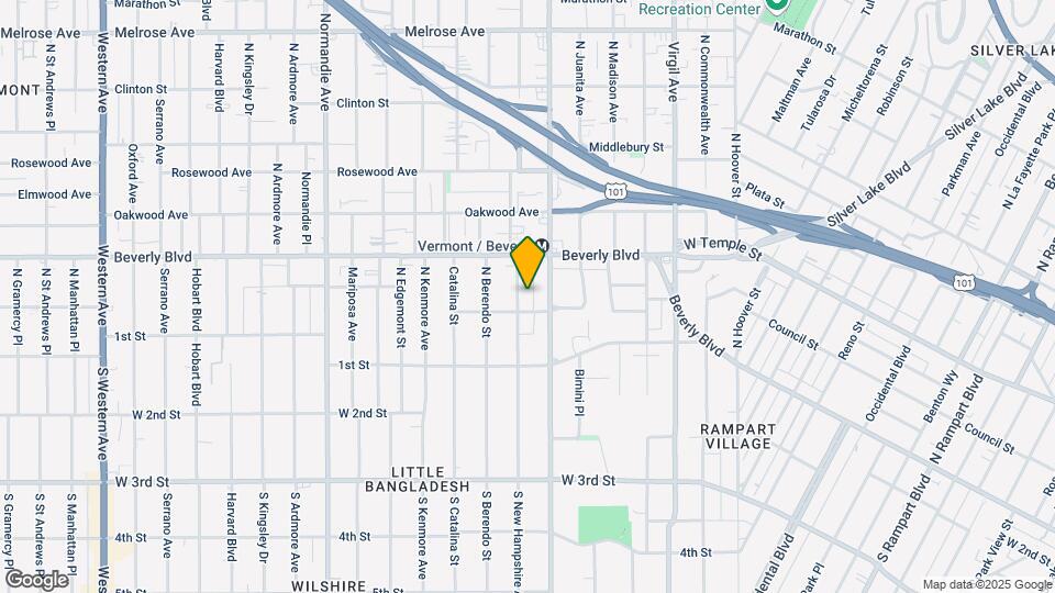 216 N New Hampshire Ave, Unit 216NNewHampshire Map and Location Details
