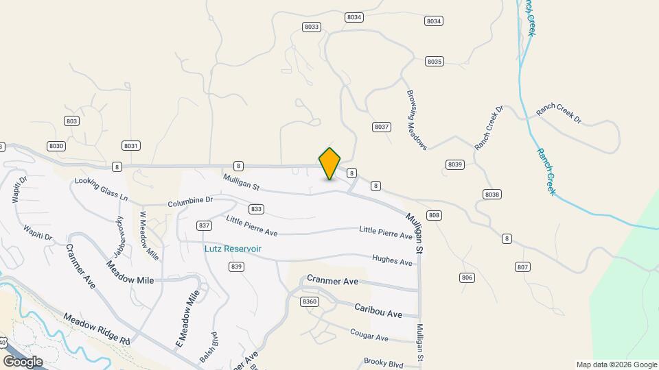 753 Mulligan St Map and Location Details