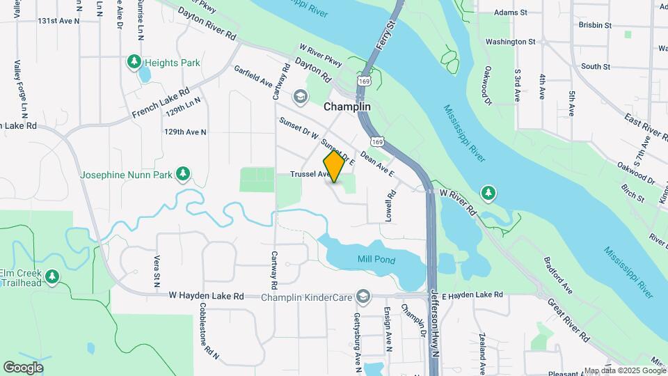 805 Elm Creek Cir Map and Location Details