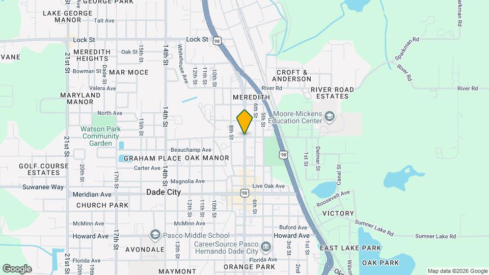 Pasco County Housing Authority Map and Location Details