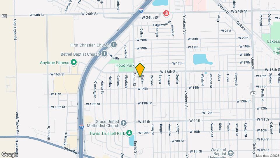 1515 Dallas St Mapa y Detalles de la Ubicación