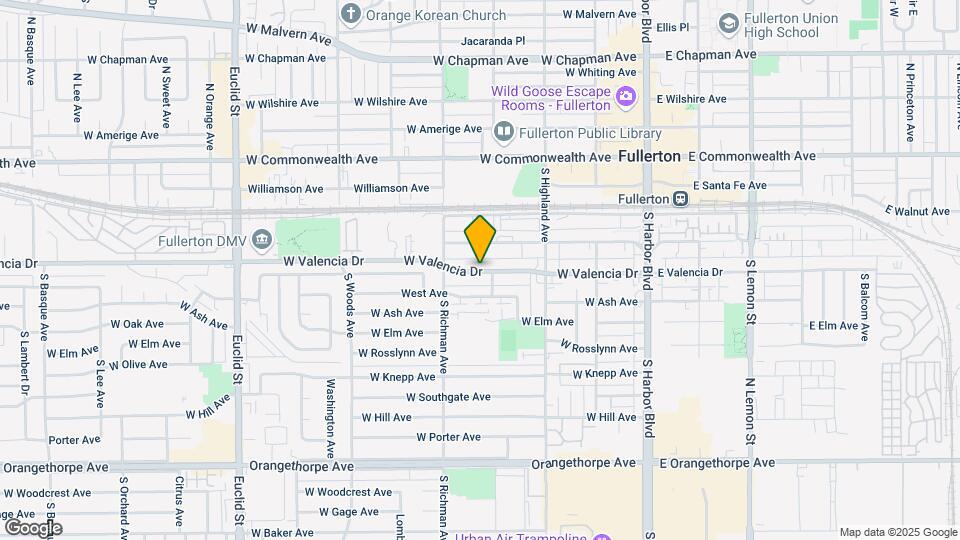 431 W Valencia Dr Map and Location Details