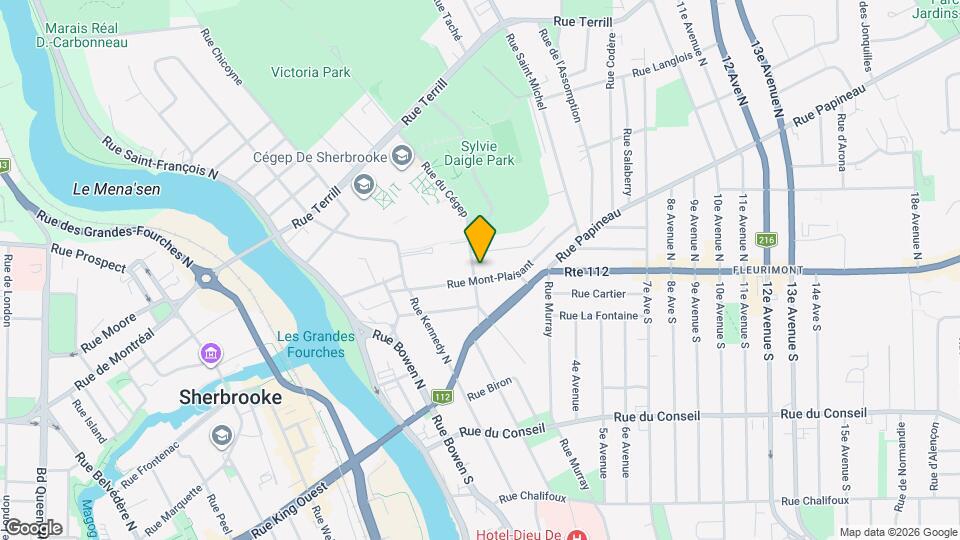 214 Du Cégep Rue Map and Location Details