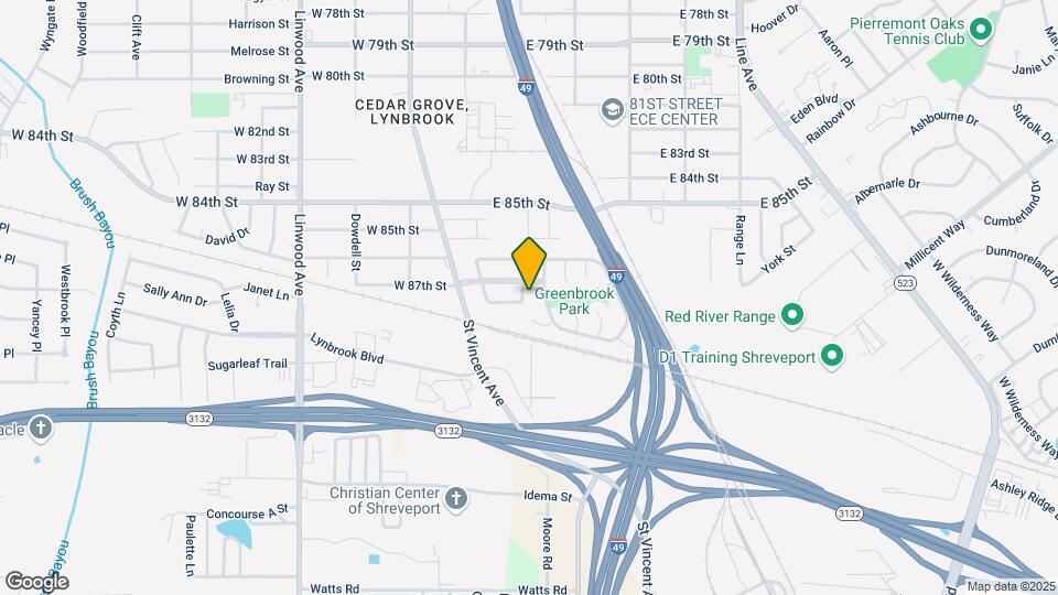 134 S Greenbrook Loop Map and Location Details