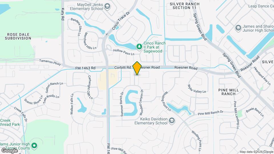 3422 Stone Springs Dr Map and Location Details