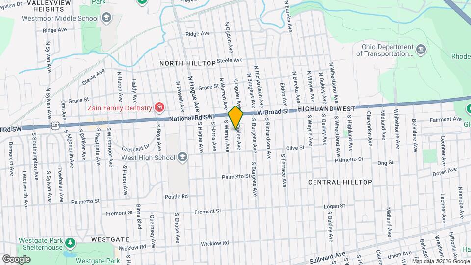 51 S Ogden Ave, Unit 1 Map and Location Details