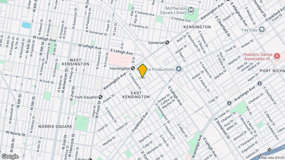 1919 E Huntingdon St Map and Location Details