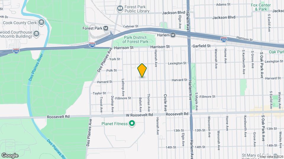 946 Beloit Ave Map and Location Details