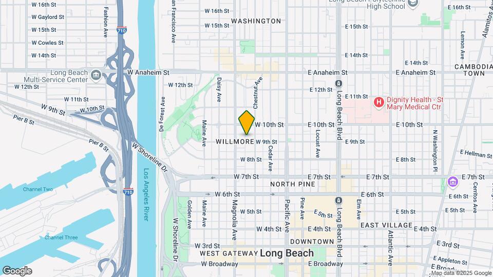 427-431 W 9th St Map and Location Details