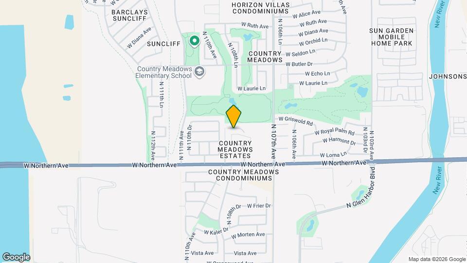 10870 W Royal Palm Rd Map and Location Details